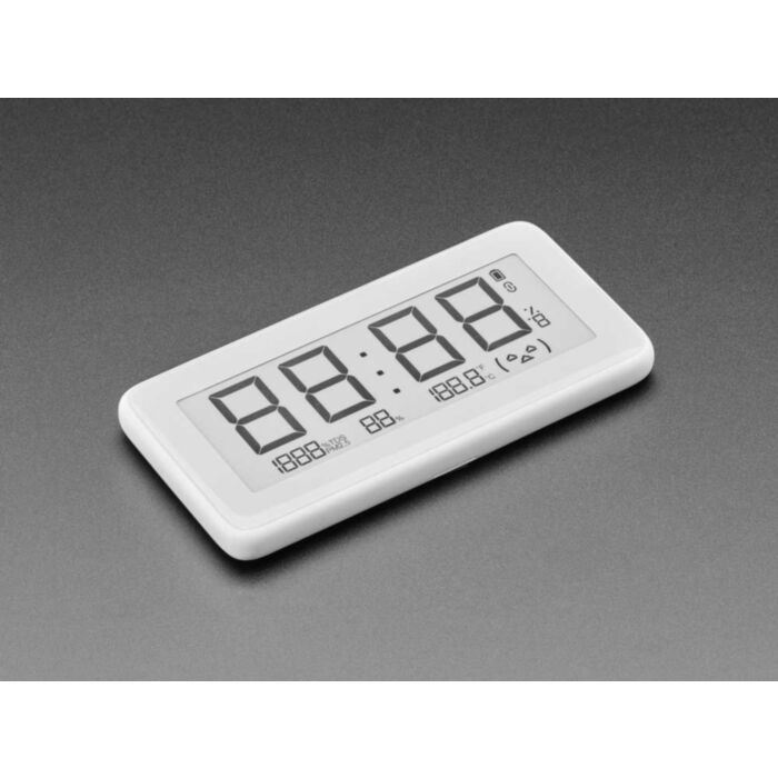 Bluetooth eInk Display Clock with Temperature Humidity Sensor - LYWSD02