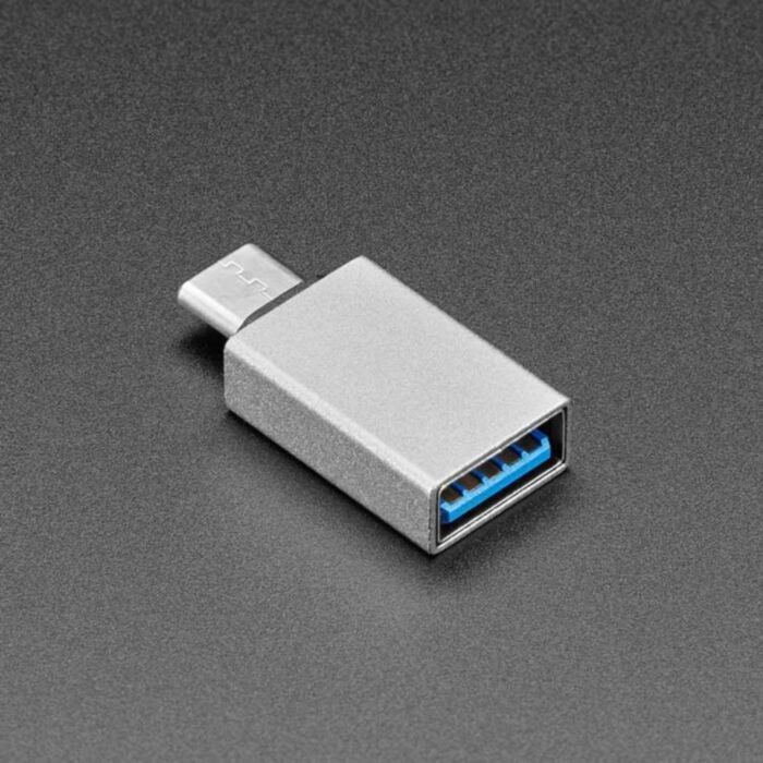 USB A Socket to USB Type C Plug Adapter
