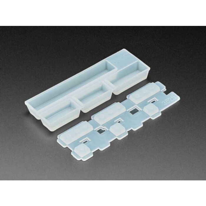 Silicone Keycap Molds - MX Compatible Switches (2 x 2.25U and 1 x 2.75U "spacebar")