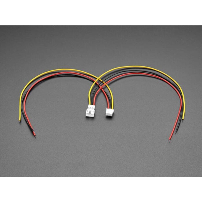 2.0mm Pitch 3-pin Cable Matching Pair - JST PH Compatible