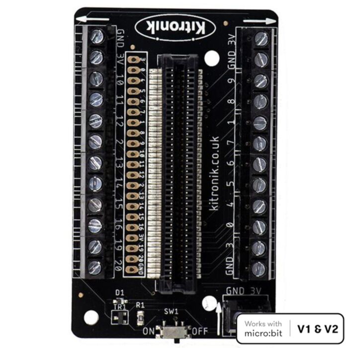 Kitronik Terminal Block Breakout for BBC micro:bit