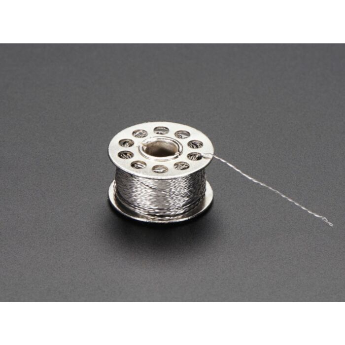 Stainless Thin Conductive Thread - 2 ply - 23 meter/76 ft