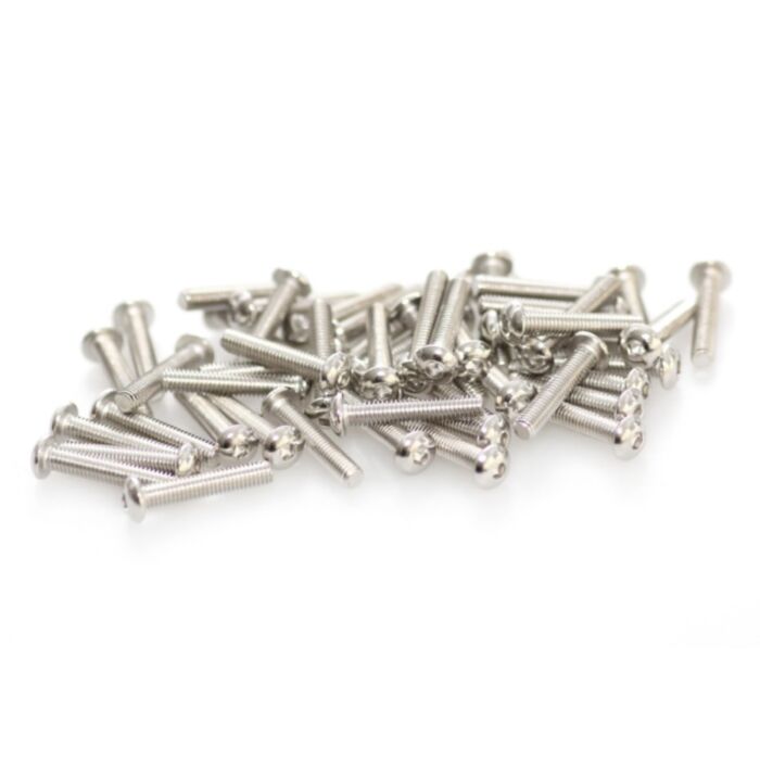Makeblock Socket Cap Screw M4 x 22mm - Button Head (50-Pack)