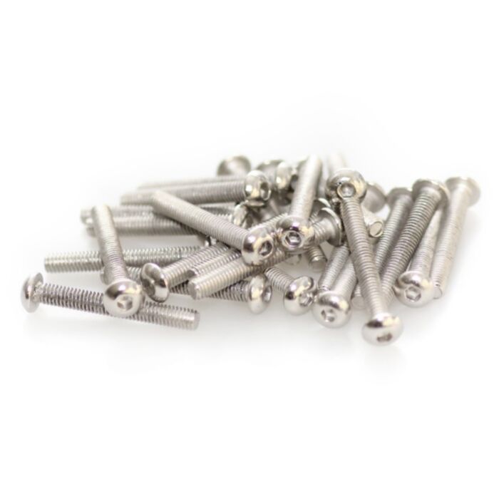 Makeblock Socket Cap Screw M4 x 30mm - Button Head (25-Pack)