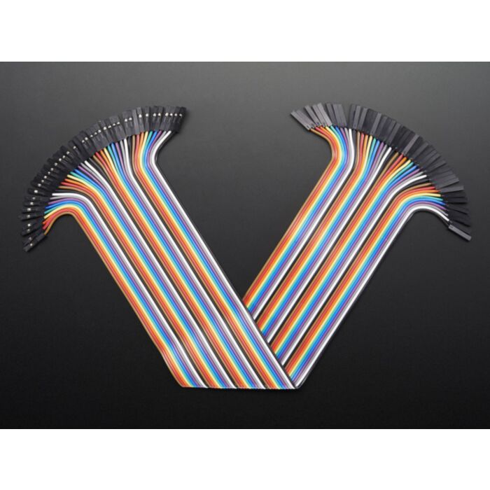 Premium Female/Female Jumper Wires - 40 x 12 (300mm)