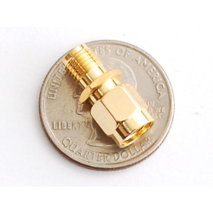 Female SMA to Male RP-SMA RF Adapter