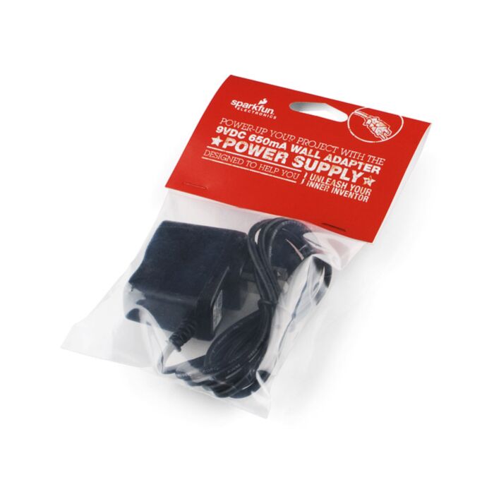 9V DC 650mA Wall Adapter Power Supply - Retail