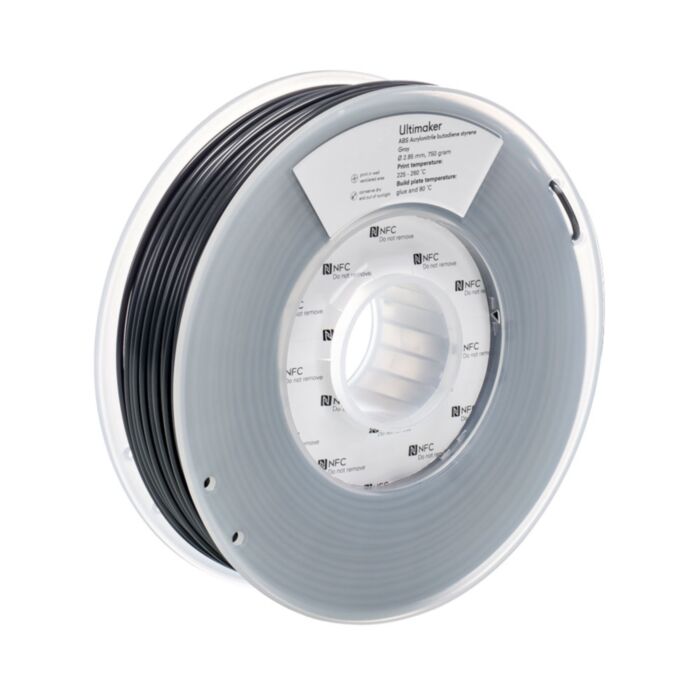 Ultimaker Grey ABS 750g 3mm