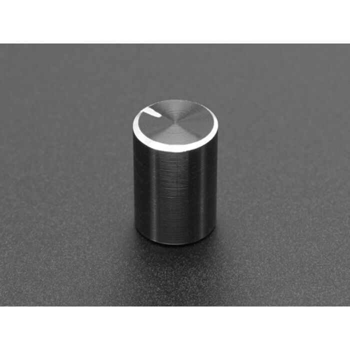 Slim Metal Potentiometer Knob - 10mm Diameter x 15mm - T18