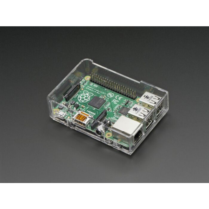 Pi Model B+ / Pi 2 Case Base - Clear