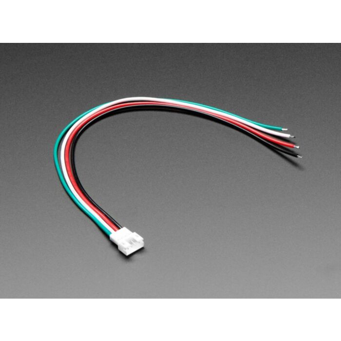 JST PH 4-Pin Socket to Color Coded Cable - 200mm