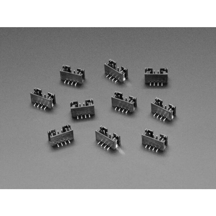 JST PH 4-pin Vertical Connector (10-pack) - STEMMA