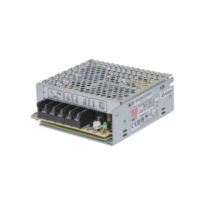5VDC 10A Switchmode Power Supply (50W, RS-50-5 )