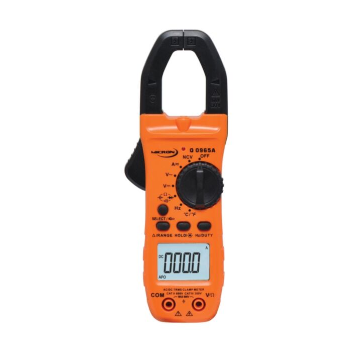 High Current AC/DC Clamp Meter 600A