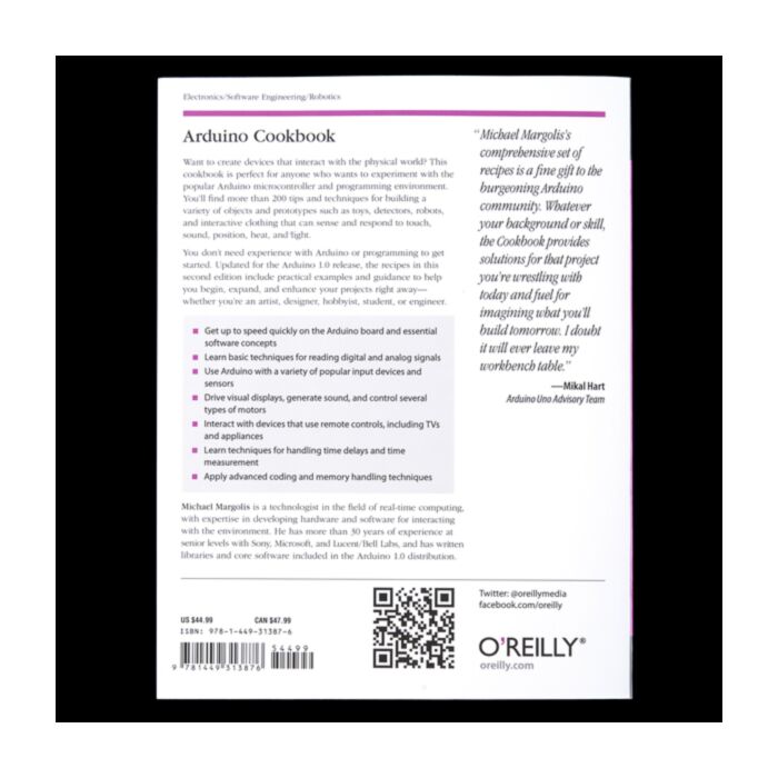 Arduino Cookbook - Second Edition | Buy in Australia | BOK-11170