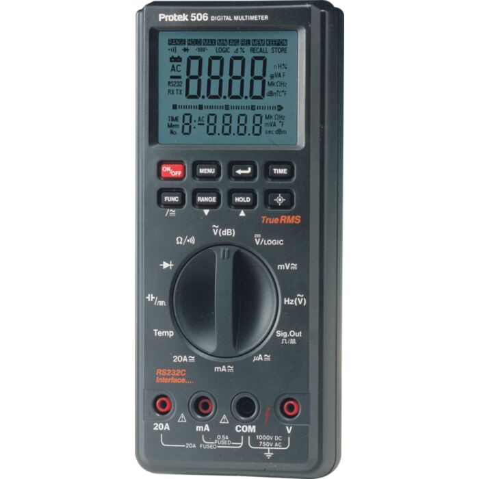 Auto Ranging True RMS Datalogger Digital Multimeter (SKU: Q1098 Image 1)