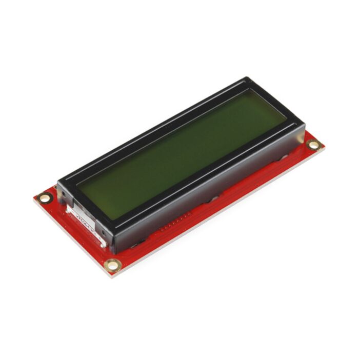 Basic 16x2 Character LCD - Black on Green 3.3V