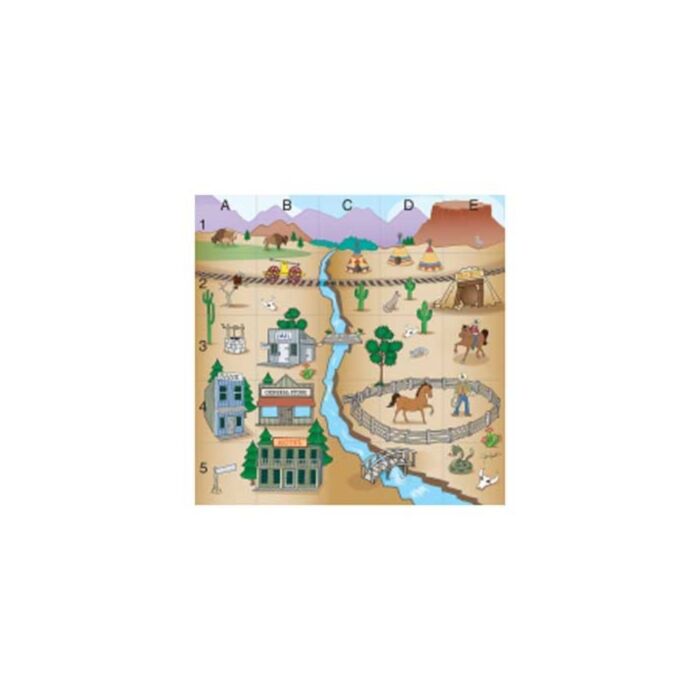 Bee-Bot/Blue Bot Mat - Wild West
