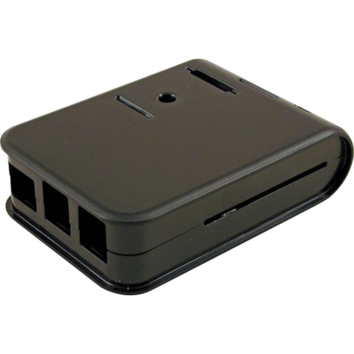Black ABS Box to suit Raspberry Pi Model B and 2B (SKU: H8956 Image 1)
