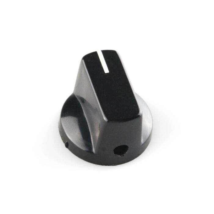 Black Knob - 15x19mm
