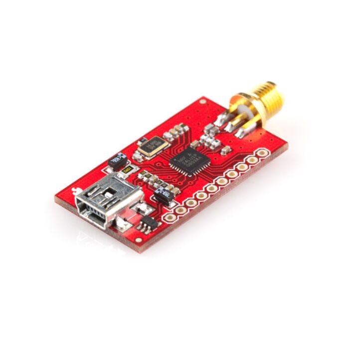 Breakout Board for nRF24LU1+ with RP-SMA
