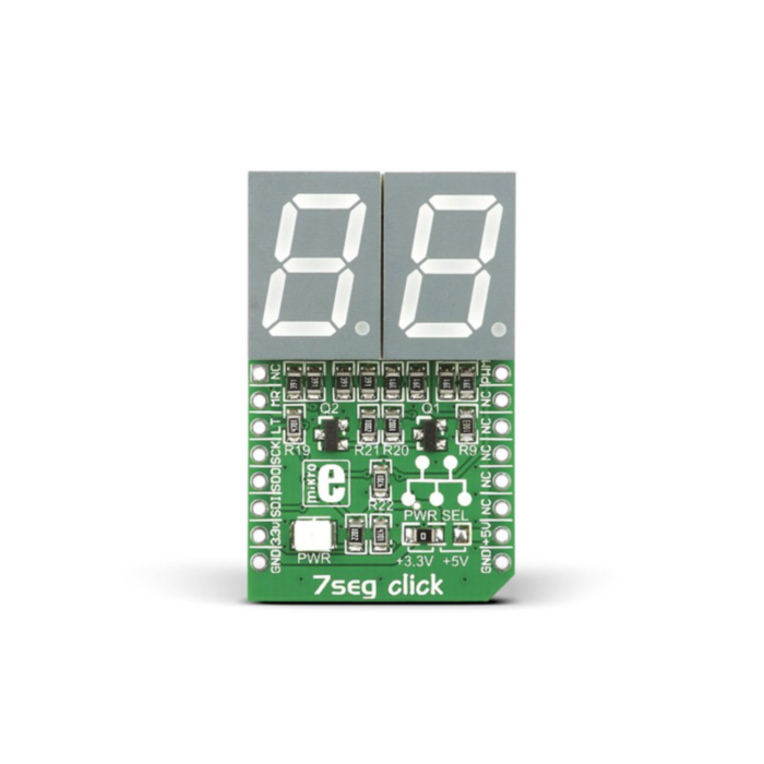 MikroElektronika 7Seg Click