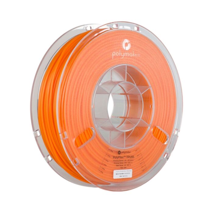 Polymaker PolyFlex TPU95 Orange 2.85mm 750g