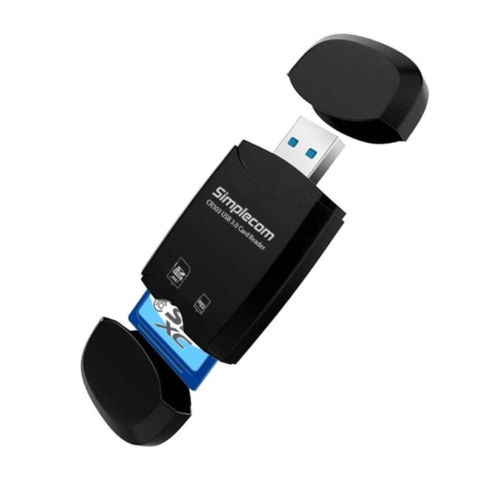 Simplecom CR303 2 Slot SuperSpeed USB 3.0 microSD Reader/Writer
