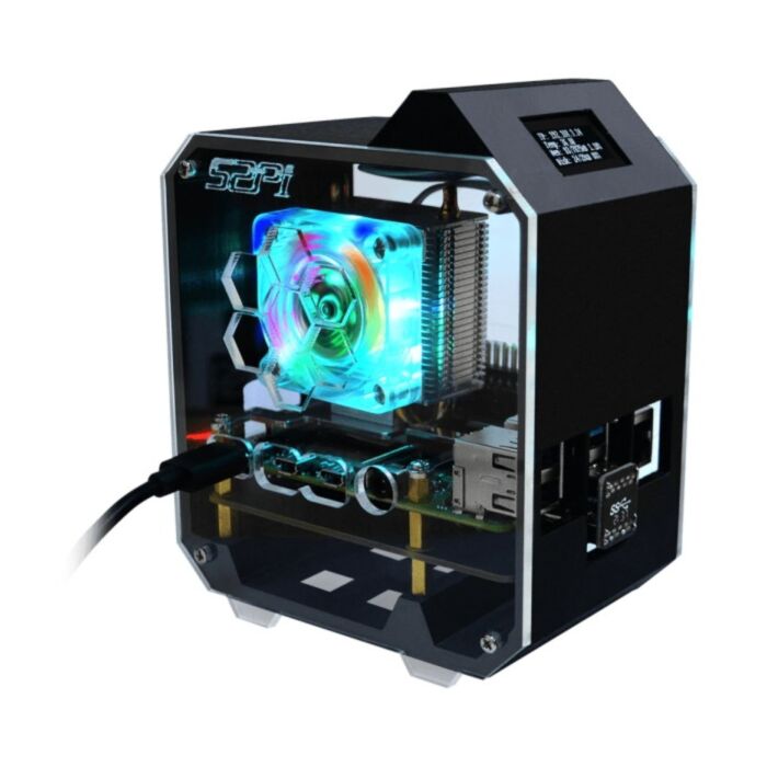 Mini Tower NAS Kit for Raspberry Pi 4