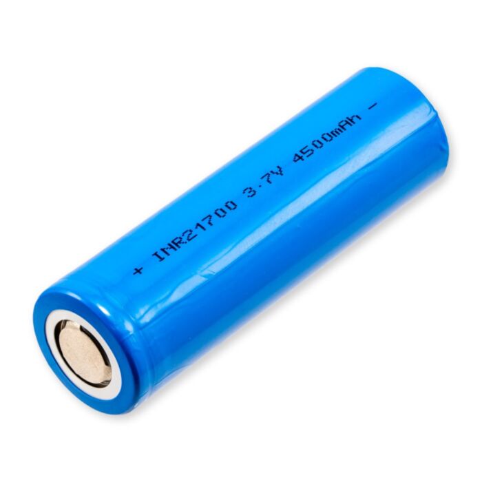 Lithium Ion Battery, 21700 Cell (3.7V 4500mAh, flat top)