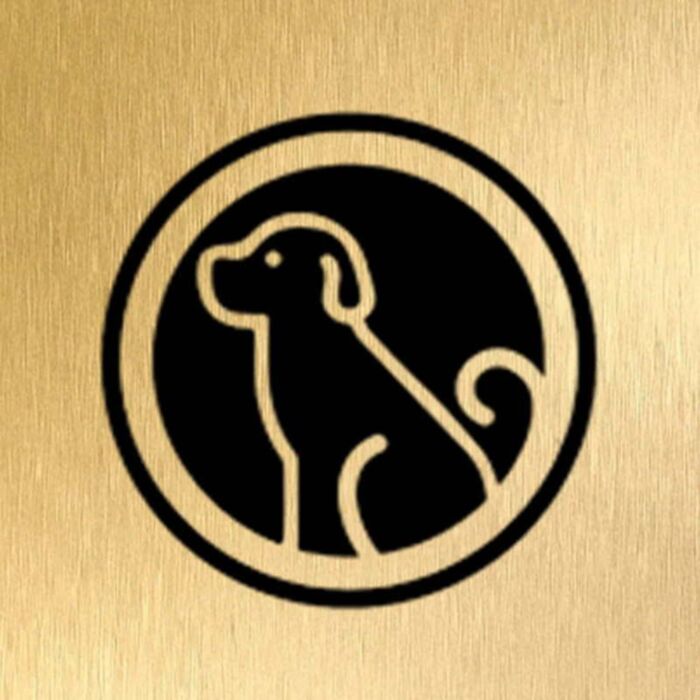 Bi-Colour Stock (Gold on Black, 100mm x 200mm)