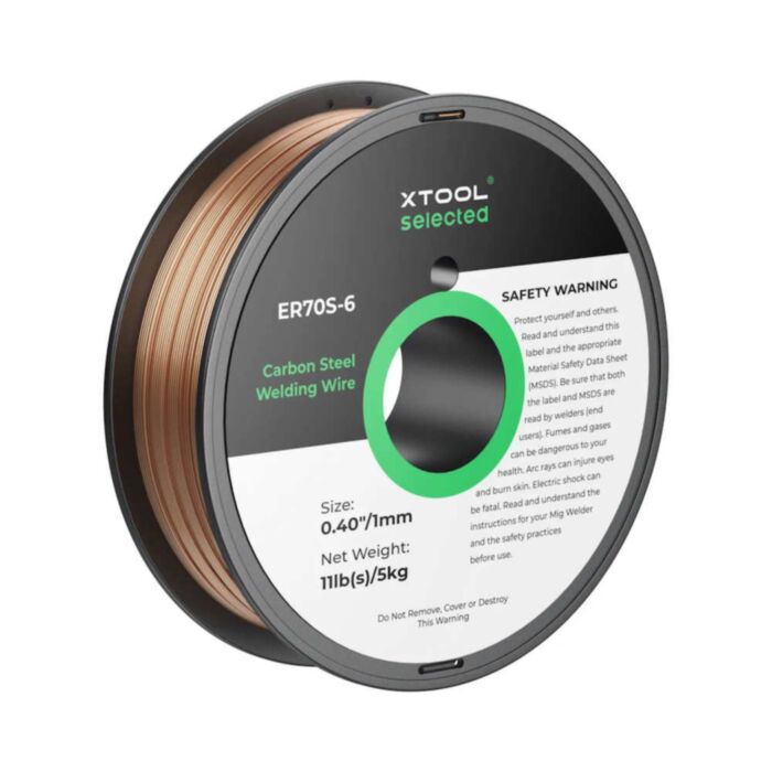 xTool MetalFab ER70S-6 Carbon Steel Welding Wire - 1mm 5kg Spool