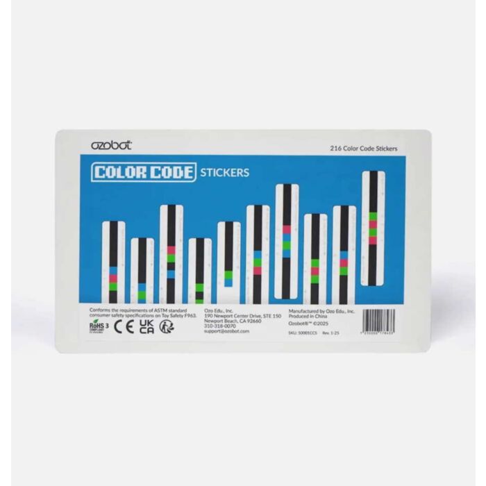 Ozobot Color Code Stickers