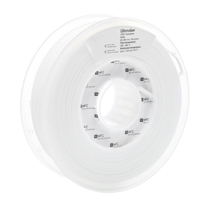 Ultimaker White CPE+ 700g 3mm