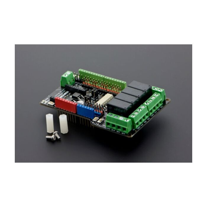 Gravity: 4 Channel Relay Shield for Arduino