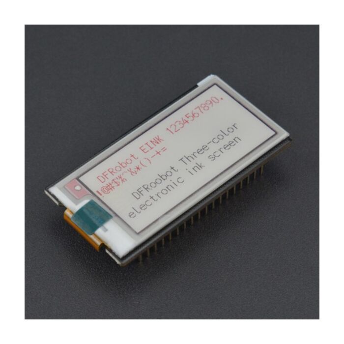 FireBeetle Covers-ePaper Black&White&Red Display Module