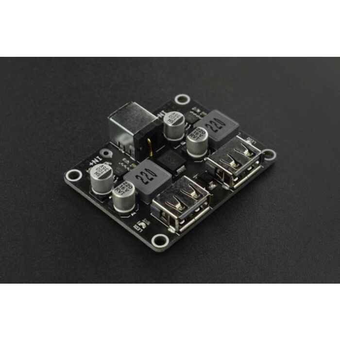 2-way Fast Charge Buck Module (Compatible with Raspberry Pi 4B & Jetson Nano)