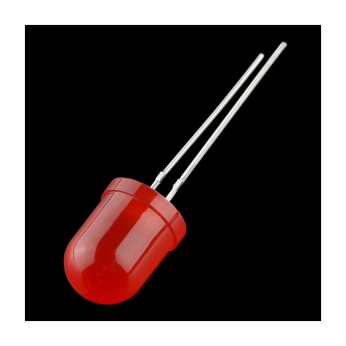Diffused LED - Red 10mm
