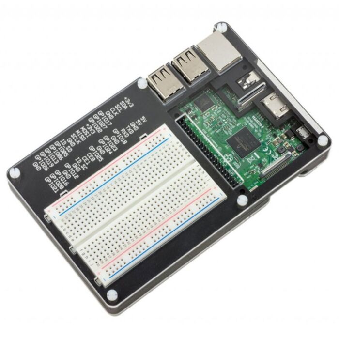 ModMyPi Raspberry Pi B+/2/3/3B+ Breadboard Case