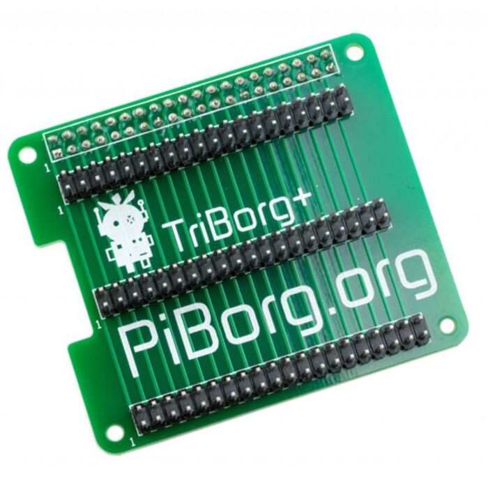 ModMyPi TriBorg Plus - Raspberry Pi 40 Pin GPIO Triplicator (Soldered)