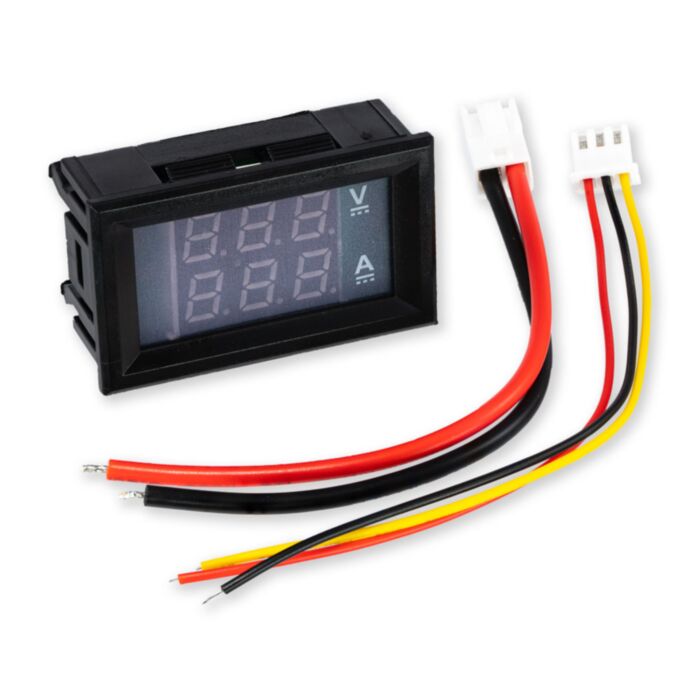 Dual Digital Display DC Voltmeter & Ammeter 0-100V 0-10A