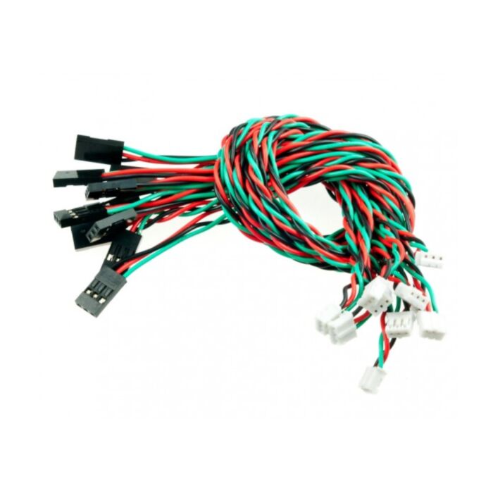 Gravity: Digital Sensor Cable for Arduino - 30cm (10 Pack)
