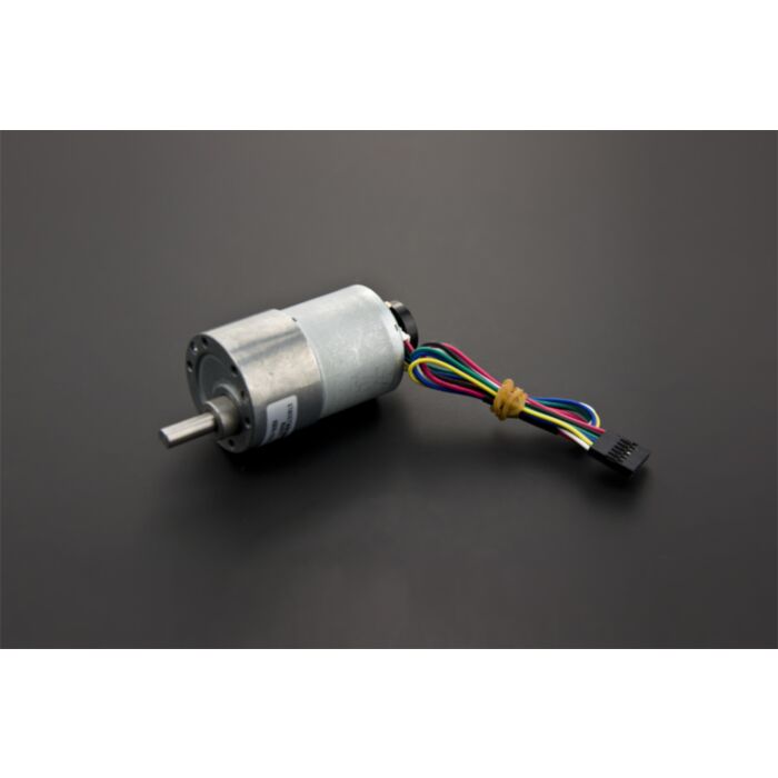 12V DC Motor 122rpm w/Encoder