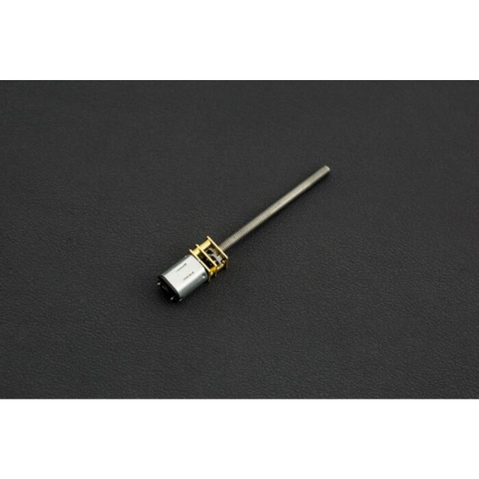 Micro Metal DC Geared Motor with Lead Screw (6V 150RPM M4*55)