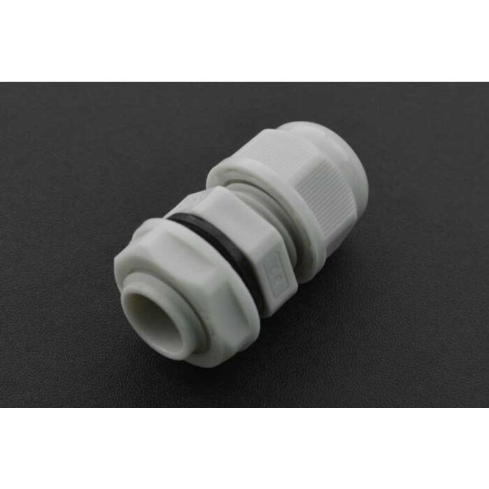 Waterproof Cable Gland PG-7 Size (Gray) - 5 Pack