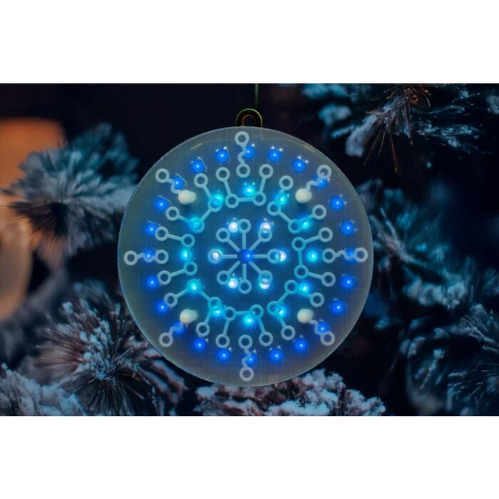 GlowBit Pico Orb Snowflake Kit