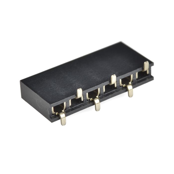 Header - 6-pin Female (SMD, 0.1")