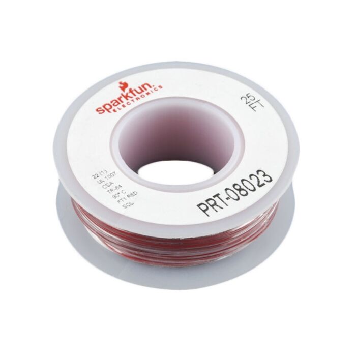 Hook-up Wire - Red (22 AWG)