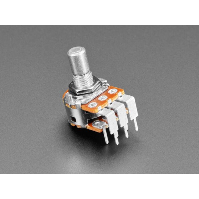 Alpha Dual-Gang 16mm Right-angle PC Mount - 250K Audio - RV16A01F-41-15R1-A250K-30H4