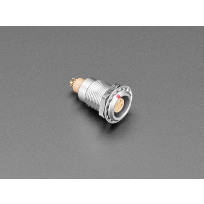 FGG.0B Quick Connect 4 Pin Panel Mount Socket - 9mm